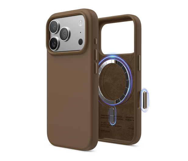 Elago Magsafe Silicon Case do iPhone 17 PRO Brown - 1360475 - zdjęcie
